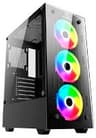 LIQUIDACION CASE CHECKPOINT CP-500RGB TEMPERED GL  SIN FUENTE DE PODER