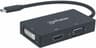 Convertidor Manhattan 152983 USB-C 3 En 1 DVI HDMI VGA 