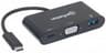 Convertidor Manhattan 152044 De USB-C 3.1 A VGA
