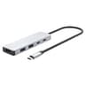 Docking Station USB-C Marca Manhattan Modelo 190411 Conexion 5 En 1 Resolucion 4K Power Delivery De 100 Watts