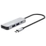 Docking Station USB-C Marca Manhattan Modelo 190428 Conexion 4 En 1 Resolucion 4K Power Delivery De 100 Watts