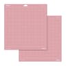Tapete De Corte Marca Cricut Modelo FabricGrip Machine Mat 12" x 12" 2 Unidades Color Rosa 2003920