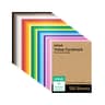 Papel Marca Cricut Modelo Value Cardstock, Rainbow Sampler 125 Hojas De 8.5" x 11" 2012123