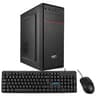 Combo Marca AON Modelo AO-BU-1000 Micro ATX Mediano Con Case Fuente De Poder Teclado Y Mouse