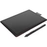 TABLETA DIGIT WACOM ONE PEQUENO NEGRO CON ROJO CTL472K1A