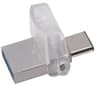 Memoria USB 3.2 Gen 1 Marca Kingston Modelo Flashdrive DataTraveler MicroDuo 3C Capacidad De 32GB Conexion USB-C Y USB-A
