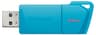 Memoria USB 3.2 Marca Kingston Modelo Flashdrive DataTraveler Exodia M Capacidad De 64GB Color Neon Aqua