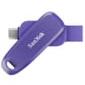 Memoria USB Flashdrive Marca SanDisk Modelo Phone Drive Capacidad De 512GB Conexion USB-C Y USB-A Color Morado