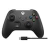 Gamepad Inalambrico Xbox Core Marca Microsoft Color Negro Con USB-C Modelo 1V8-00001