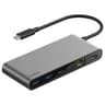 HUB USB-C Marca Belkin Modelo Connect 8-Port Ofrece Hasta 100 Watts De Potencia Con Conexion 2.5Gb Ethernet Color Gris Espacial