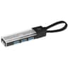 HUB De 4 Puertos Marca Manhattan Modelo 181013 Conexion USB-A 3.0 A USB-C ColorTransparente