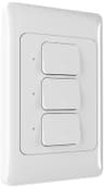 NEXXT INTERRUPTOR SMART WIFI BLANCO NHE-T100 3 CIRCUITOS BLANCO