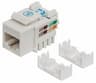 INTELLINET 210355 JACK RJ45 CAT5E KEYSTONE DE IMPACTO BLANCO
