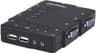 MANHATTAN 151269 KVM SWITCH USB 4 PUERTOS CON CABLES Y SOPORTE AUDIO