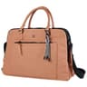 Maletin Marca Klip Xtreme Modelo KLB-850 VAL Para Portatil De Hasta 13"  Con 3 Compartimientos Color Beige