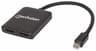 Splitter Manhattan 207775 Mini Display Port A 2 Display Port  
