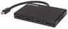 Splitter Manhattan 207744 Mini Display Port A 4 Display Port Con Multi-Stream Transport