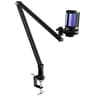 Microfono Para Streaming Con Stand Marca PRIMUS Modelo ETHOS150KT Con LED Conexion USB Color Negro