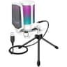 Microfono A6VW Fifine Ampligame RGB USB Color Blanco