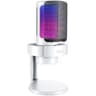 Microfono A8W Fifine Ampligame RGB USB Color Blanco