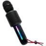Microfono Bluetooth Marca Singing Machine Modelo Move Mic Para Karaoke Con RGB Color Negro