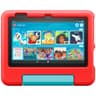 Tablet Marca Amazon Modelo Fire 7 Kids Pantalla De 7" Almacenamiento De 16GB Memoria RAM De 2GB Color Negro Con Estuche Rojo