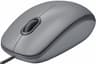 Mouse Optico Marca Logitech Modelo M110 Silent Color Gris Conexion USB Con 1000 De DPI