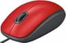 Mouse Optico Marca Logitech Modelo M110 Silent Color Rojo Conexion USB Con 1000 De DPI