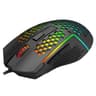 Mouse Gamer Modelo Reaping Lightweight M987 K Marca Redragon Conexion USB De 6 Botones Con 12400 De DPI YRGBColorNegro
