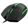 Mouse Optico Cableado Marca Xtech Modelo XTM-218 De 4 Botones Con Luces Conexion USB Con Hasta 2400 De DPI Color Negro