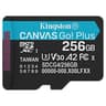 Micro SD Marca Kingston Modelo Canvas Go Plus Capacidad De 256GB SDCG4/256GBSP
