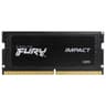 Memoria RAM DDR5 De 16GB Para Notebook Marca Kingston Fury Modelo Impact KF556S40IB-16 Con Frecuencia De 5600Mhz Latencia CL40 Tipo SODIMM