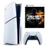 PlayStation 5 Slim Con 1TB De Almacenamiento Version De Disco Con Control Y Voucher De Call Of Duty Black OPS 6