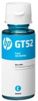 Botella de Tinta HP GT52 Cyan M0H54AL Original para Impresoras HP Ink Tank y Smart Tank