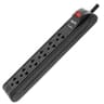 Regleta Marca Forza Modelo PS-1006B Con 6 Tomas Capacidad De 1680 Watts Color Negro