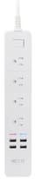 REGLETA NEXXT SMART 4 PUERTOS USB Y 4 CORRIENTE NHP-E610