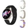 RELOJ ARGOM SKEIWATCH C30 MICROFONO PANTALLA 1.30" BLUETOOTH 5.3 COMPATIBLE CON ANDROID E IOS IP67 COLOR BEIGE 
