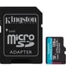 Micro SD Marca Kingston Modelo Canvas Go Plus Capacidad De 128GB Con Adaptador SD  SDCG3/128GB