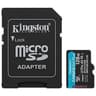 Micro SD Marca Kingston Modelo Canvas Go Plus Capacidad De 128GB Con Adaptador  SDCG4/128GB