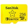 Micro Secure Digital SDXC Sandisk 256GB Para Nintendo Switch Super Mario Star