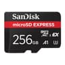 Memoria MicroSD SDXC Marca SanDisk Modelo Express Capacidad De 256GB Rendimiento De Lectura Secuencial Hasta 880MB/s Compatible Con Nintendo Switch 2