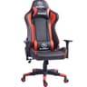 LIQUIDACION SILLA CHECKPOINT CP-2000 PARA GAMERS COLOR NEGRO CON ROJO