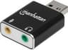 MANHATTAN 152754 ADAPTADOR DE SONIDO USB ALTA VELOCIDAD 