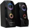 Bocina Argom S68 1068Bk Gaming 5W Total RMS Con Led Color Negro Conexión 3.5MM