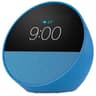 Bocina Smart Echo Spot Modelo De 2024 Conexion Bluetooth Con Reloj Color Azul