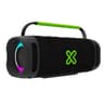Bocina Marca Klip Xtreme Modelo WaveRider Conexion Bluetooth 5.3 Potencia de salida (RMS) 40 Watts Clasificacion IPX7 Con RGB Y Ranura Para MicroSD Funcion TWS Color Negro