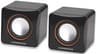 Bocinas Manhattan 161435 Color Negro 2 Satelites 6W RMS 4Ohms