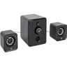 MANHATTAN 167345 BOCINAS COLOR NEGRO 2 SATELITES Y SUBWOOFER BLUETOOTH