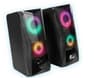 Bocina Xtech XTS-130 Conexión 3.5MM Con Luz Led 4W RMS Color Negro