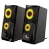 Liquidacion Bocina Marca Xtech Modelo XTS-131 Conexion 3.5 mm Con Luz LED Potencia RMS De 6 Watts Color Negro